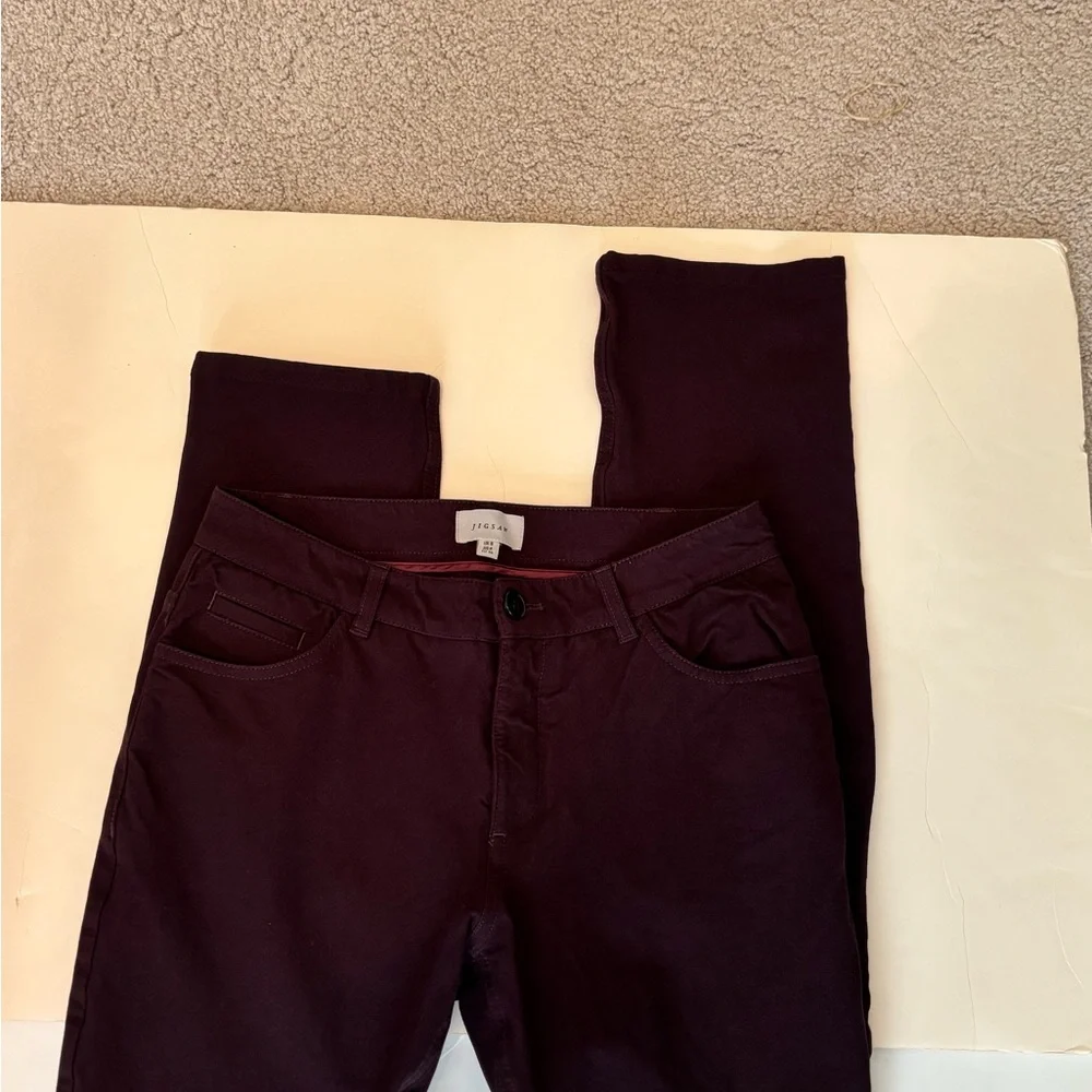 JIGSAW Eggplant Skinny Jeans Size 4